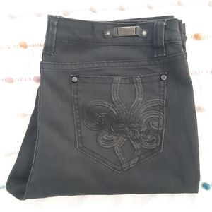 G STUDIO Black Denim Jeans SZ 12